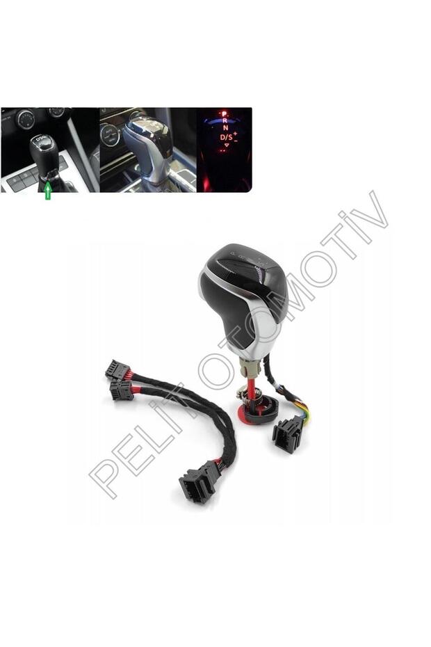 Skoda DSG Automatic Gear Shift Knob Electronic Red Light