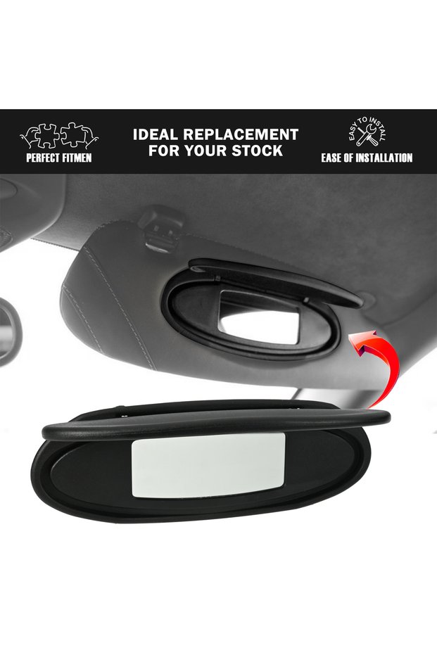 For Porsche For Boxster For Cayman (986/987) For 911(996/997) Sun Visor Mirror Cover Complete
