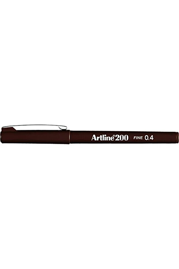 200 Fineliner 0.4mm Felt Tip Pen Dark Brown / 1 Pcs