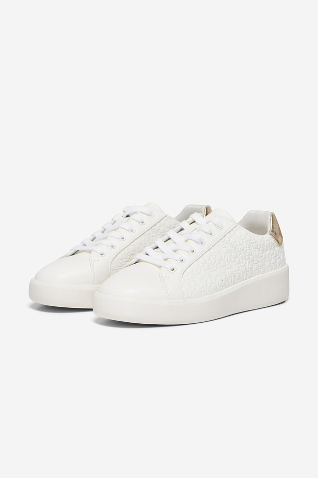 Women's ONLSOUL-8 Embossed PU Sneaker