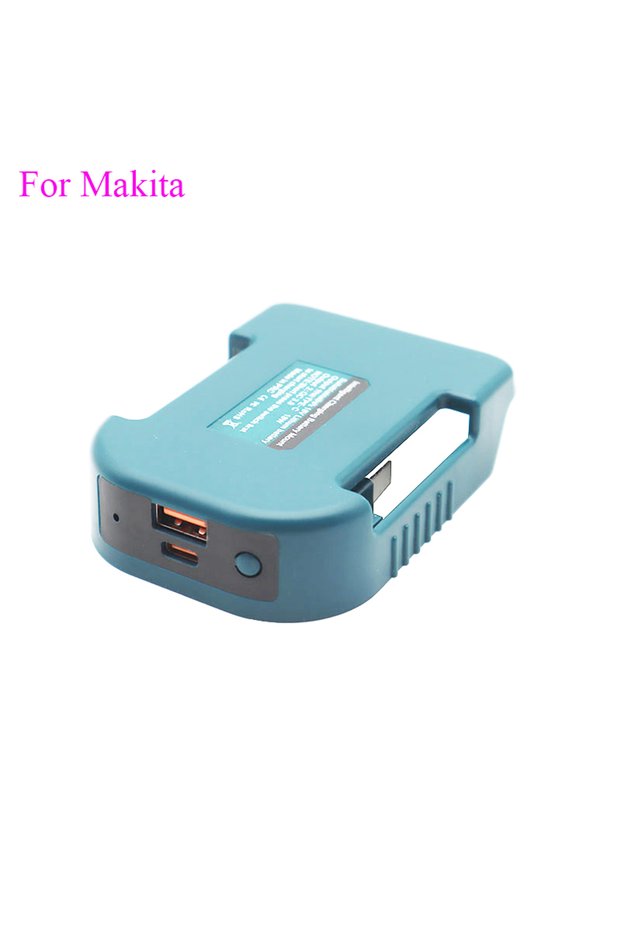For Makita USB Type C Power Bank For Milwaukee 18V Lithium Battery For Makita For DeWalt For Einhell