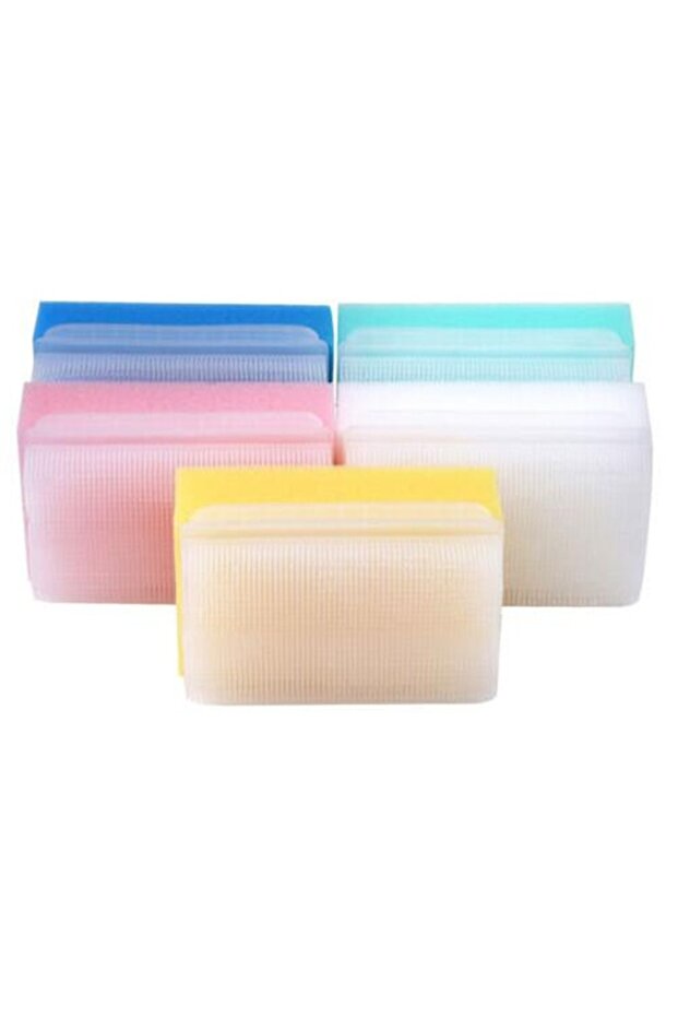 5pcs 5pcs/pack Children Sensory Brush Baby Bath Sponge Brush Surgical Hands Denture Cleaning Brush S