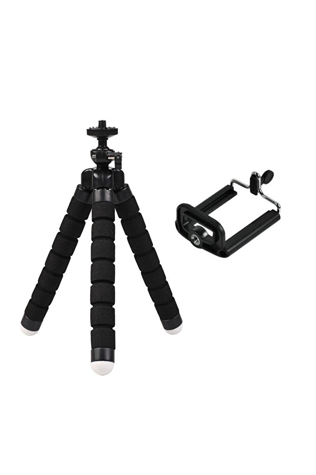 Black 2PC Tripods for Gopro Hero 12 11 10 9 8 7 Black MAX Flexible Mini Octopus Tripod Accessories f