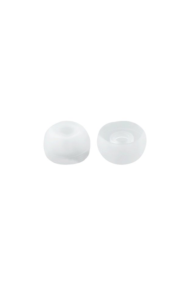 Clear 1pair L KBEAR Coffee Eartips (S/M/L/XS) Soft Silicone Replacement Eartips Coffee Clear Earbuds