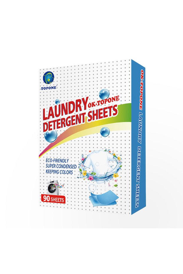 Ivory 90 pcs Washer Sheets Detergent Laundry Sheets Eco-Friendly Laundry Soap No Waste Laundry Deter