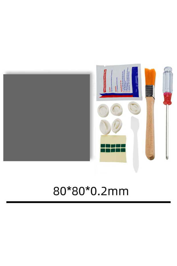 80x80x0.2 Honeywell PTM7950 8.5W Conductive Phase Change Silicone Thermal Pad Sheet Laptop Grease CP