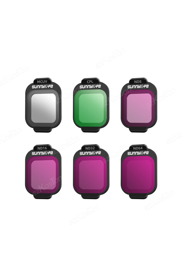 6pcs Lens Filter Kit For DJI LITO X1/Flip CPL UV ND8 ND16 ND32 ND64 ND Filters Lightweight Camera Fl