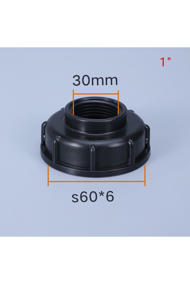 1 inch 1000L Durable IBC Tote Tank fittings S60X6 Thread to 1/2" 3/4" 1" garden hose connector IBC t