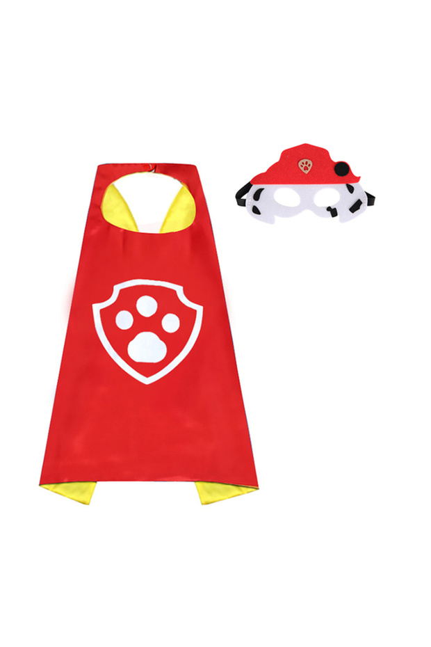 set 6 New Toy Set Mask Cloak Cape Cosplay Cartoon Psi Patrol Gift Halloween Pa