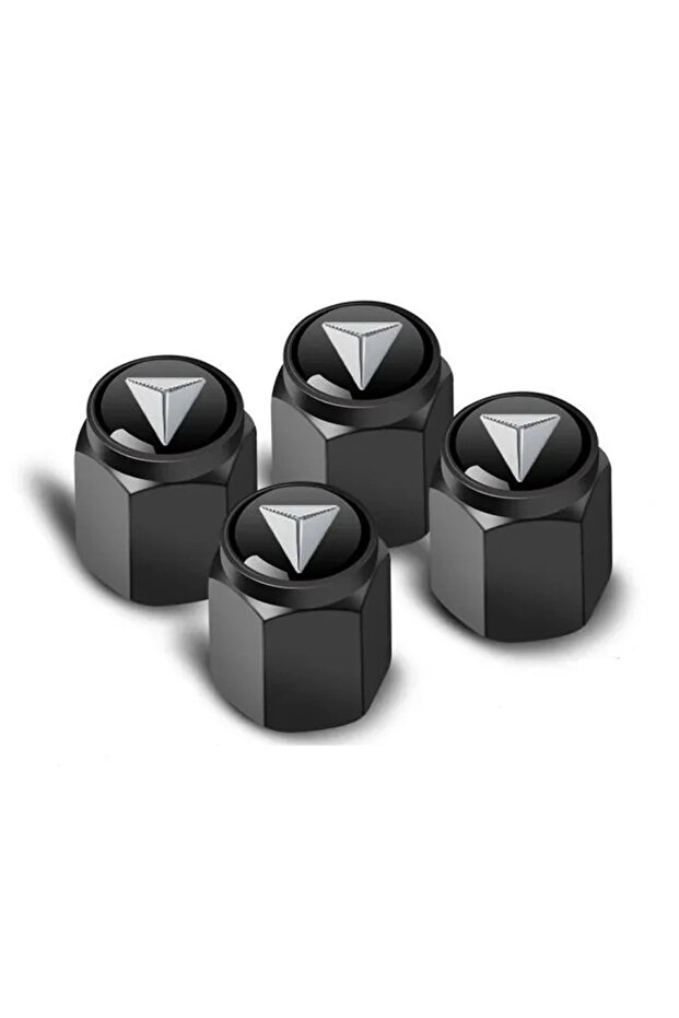 black For Deepal L07 S07 G318 S05 EV Alloy Material Car Wheel Tire Air Valve Caps Stem Cover With Br