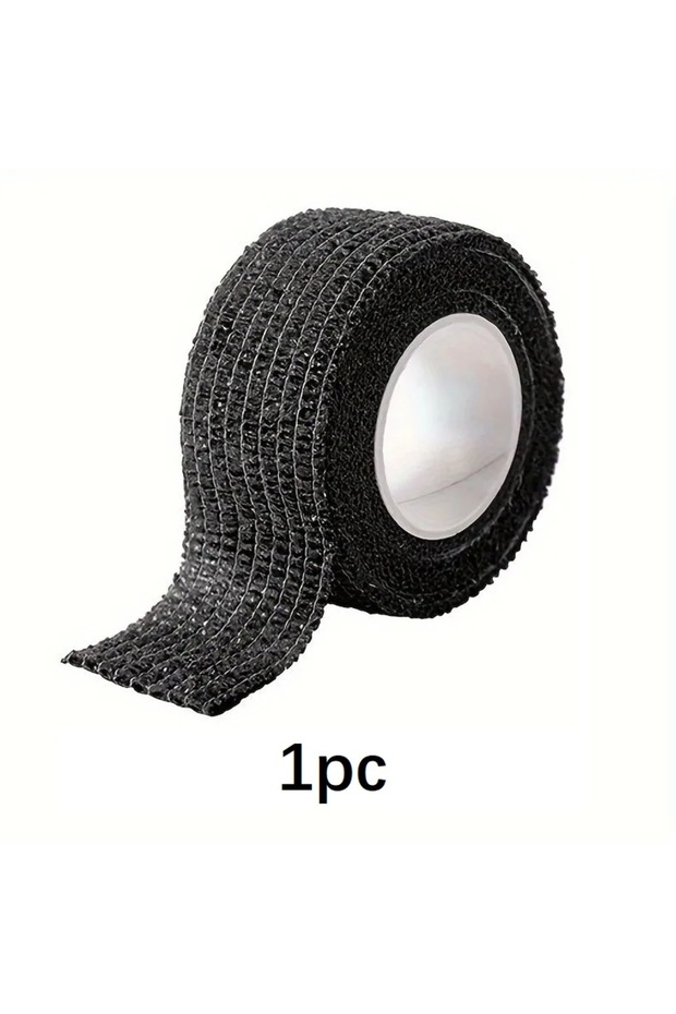 black 1pc Tape Self-adhesive Chair Foot Pad Silent Anti Slip Foot Cover Floor Protective Cover Table