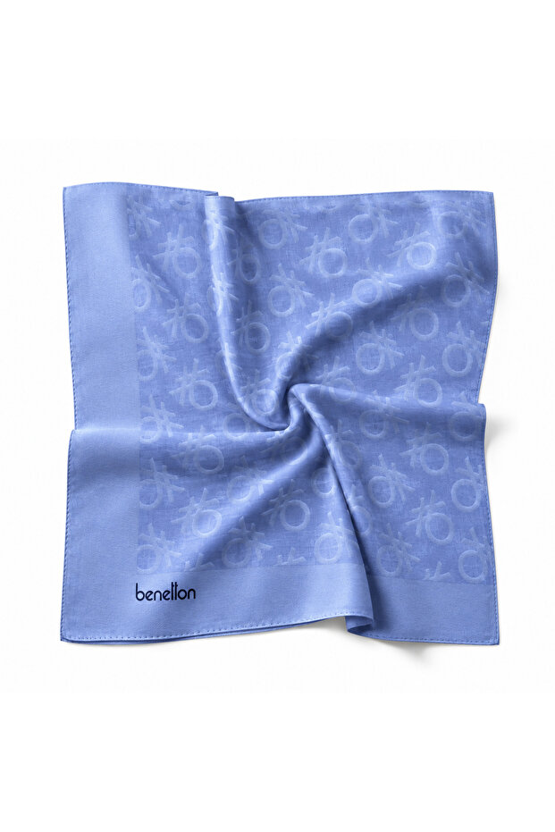 Elegante Scarf 1024 4270 Lavender Monogram Pattern
