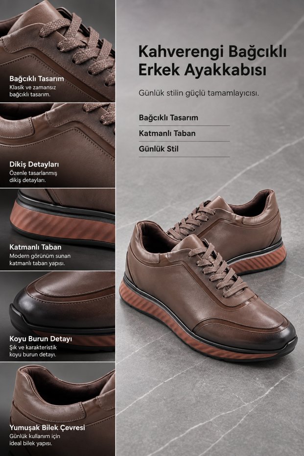 Men's Genuine Leather Classic Summer Walking Sneakers