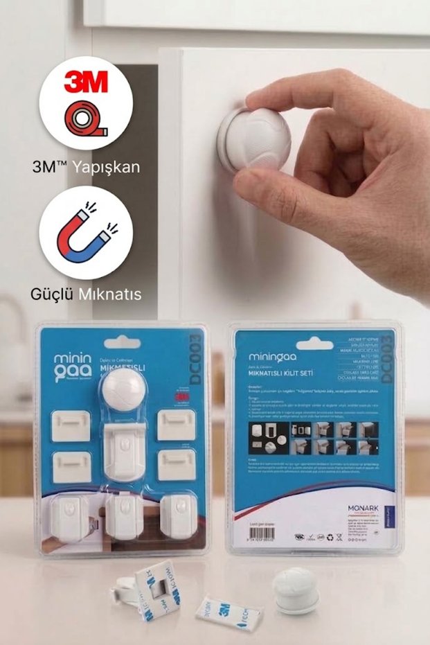 Magnetic Drawer Lock - Hidden Lock - Child Lock - Dc003