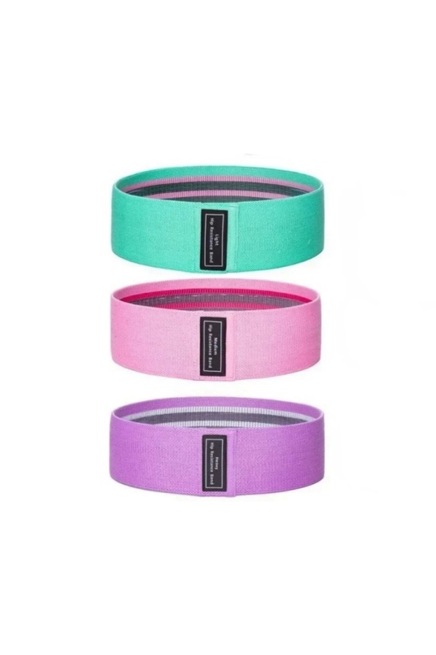 MTD-Set-A Non-Slip Fabric Booty Bands Widen Resistance Bands for Hip Legs Working Out Home Fitness P