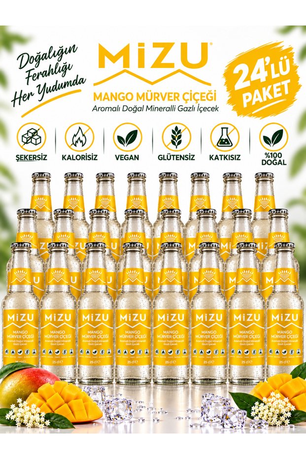 MANGO&MÜRVER ÇİÇEGİ 24 LÜ PAKET