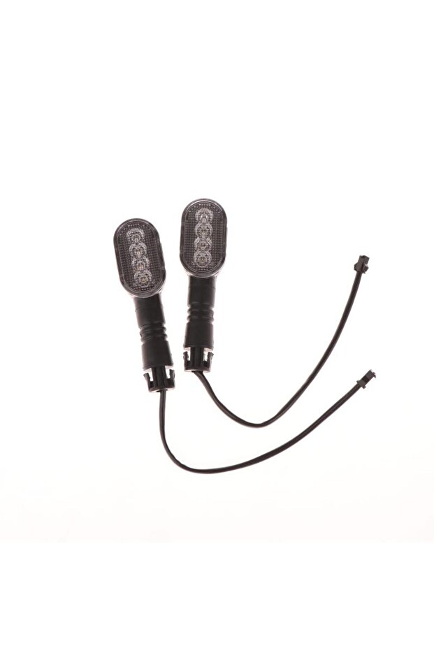 A 2PCS 48V 60V Universal LED Turn Signal Light Ring Indicator for Electric Bike Motorcycle E-Bike Sc