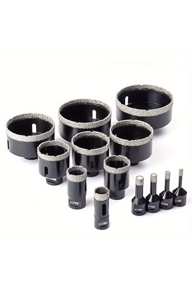 12mm 1PC M14 Diamond Brazed Drill Bts 6-150mm Are Used For Drilling Holes In Glass Ceramic Tiles And