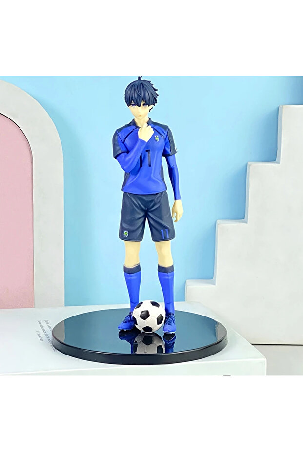 Bandai OPP 17cm YIsagi Yoichi 17cm Blue Lock Anime Figure Forward Isagi Yoichi Action Figure Japanes