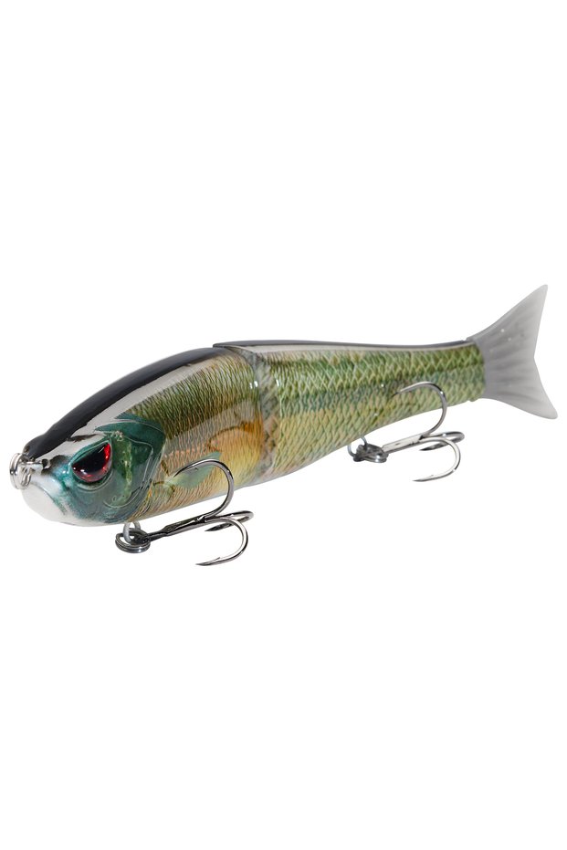 11.5cm 18.4g Lake Chub Bassdash Swimbaits Pike Trout Glide Baits Minnow Hard Bass Fishing Lure 17.8c