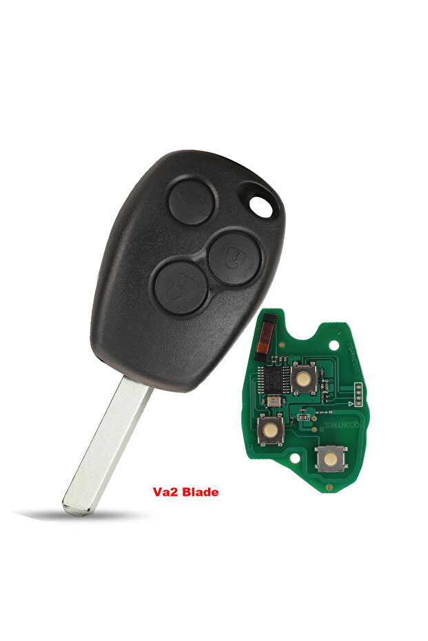 PCF7947 VA2 BLADE jingyuqin Remote Key PCF7946/pcf7947/4A Chip 434MHz For Renault Trafic Vivaro Prim