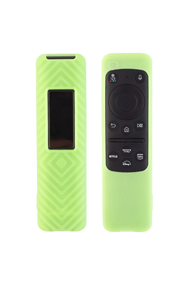 14.4x4x1.2cm Luminous green Soft Silicone Protective Case for Samsung BN59-01432 1436 TM2360 TV Remo