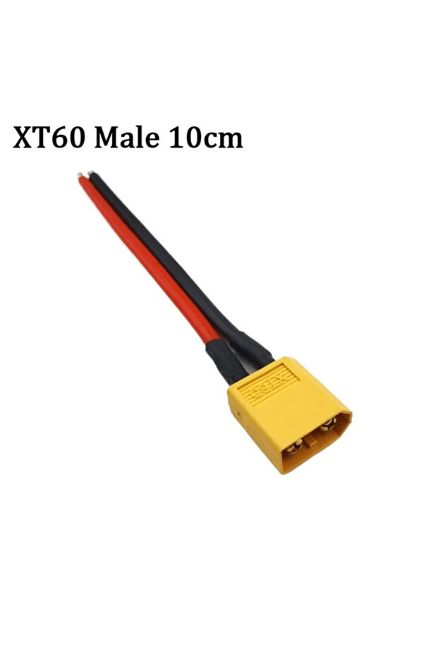 XT60 Male XT60 XT30 XT90 T Plug Connector Male/Female Connector Plug with 100mm 12/14/16AWG Silicone