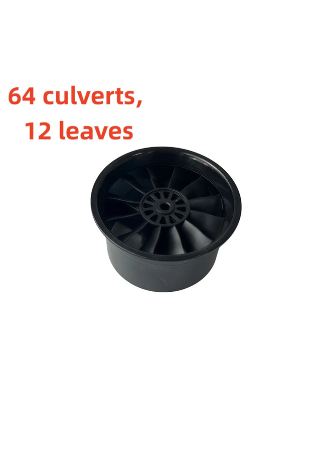 64mm 12 blades Ducted Fan 64/70mm 5 Blades 12 Blades Remote Control Aircraft Model Accessories Ducte