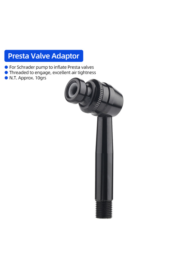 FV Adaptor V010 Deemount Disc Wheel Adapter 7-Shaped Presta to Schrader Valve W/20CM Hose Optional P