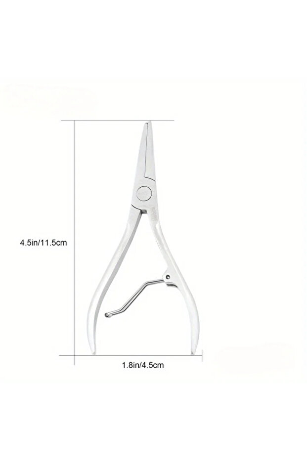 1pc silvery 1Pc Booms Fishing SR4 Fishing Split Ring Pliers Stainless Steel Texas Tackle Split Ring