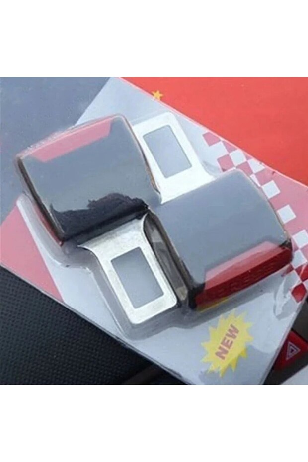 as see 2pcs/Set Car Safety Belt Buckle Extension Clip Safety Belt Buckle Thick Socket Plug Thick Ins