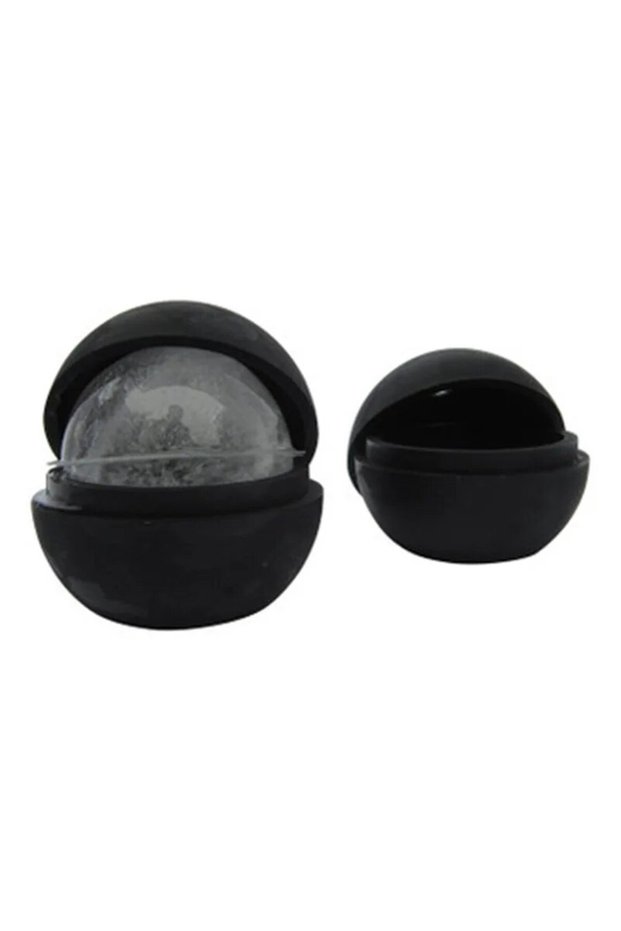 Black Round Silicone Ice Hockey DIY Creative Ice Cube Ice Grid Silicone Ice Mold Silicone Circular I