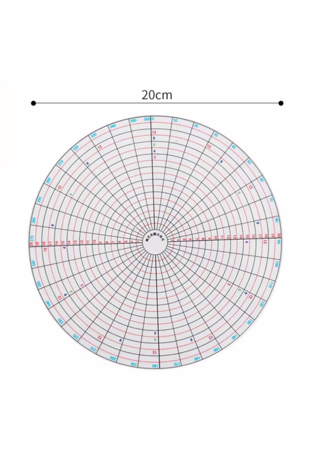 as pic New Circular Divider Billet Dividing Ruler Drawing Measurement Trimming Tool for Pottery Whee