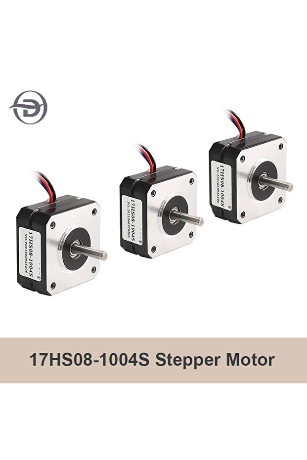 17HS08-1004S x 1pcs Nema17 Stepper Motor 20mm 1A 16N.cm 42 Short Step Motor 4-Lead 17HS08-1004S for