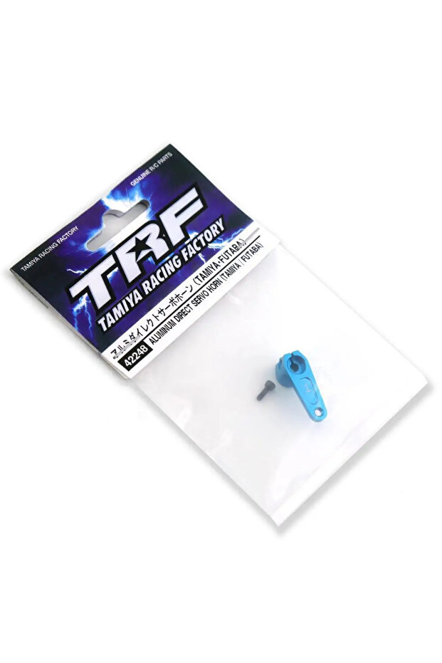 Blue Aluminum Alloy TT01 TT02 XV02 25T Steering Servo Arm Heighten Steering Link Servo Part For Tami