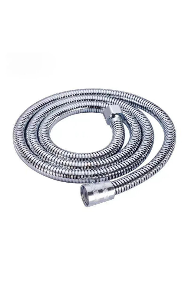 1.5m silver Shower Hose Garden Water Hose Black Extension 1.5/2M Pipe Flexible Accessories New Pipes