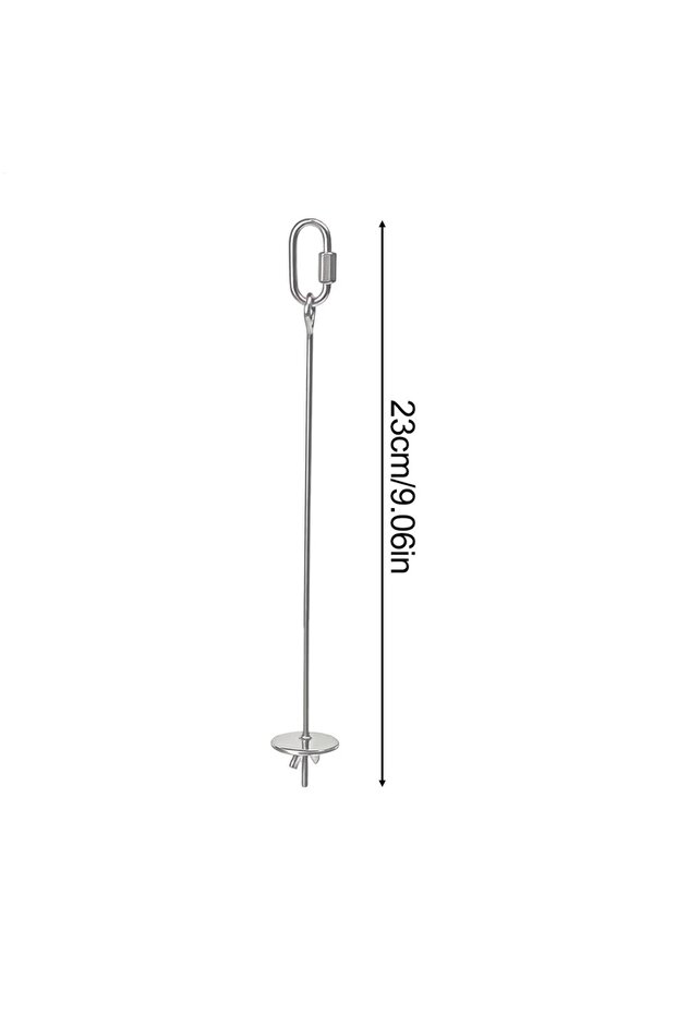 M Stainless Steel Bird Foraging Skewer Enriches Diet & Encourages Natural Behavior Fruit/Vegetable H
