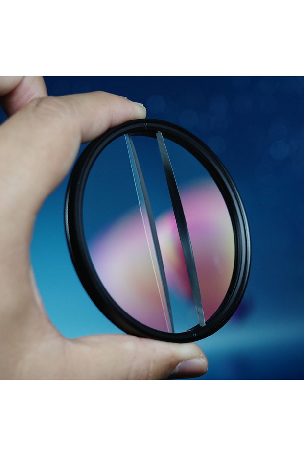 82mm Sheji Centerfield Split Diopter FX Filter for Camera Lens Special Effects
