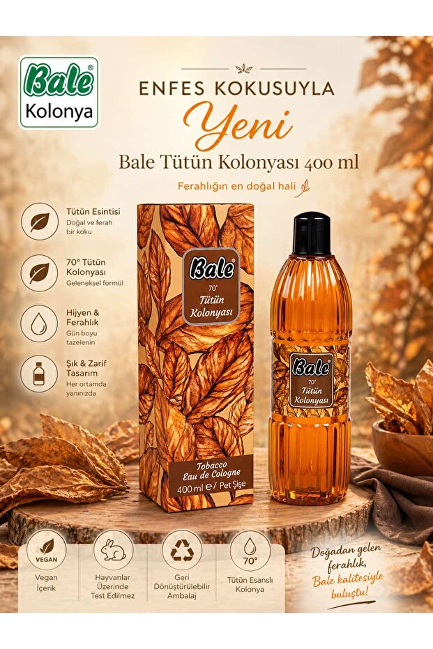 Kolonya Tütün 400 ml