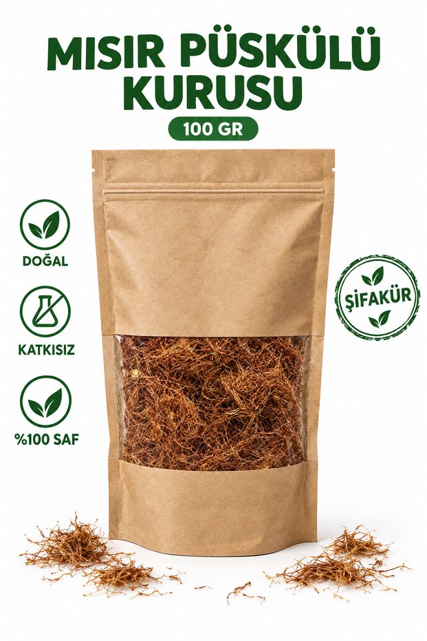Dried Corn Tassels Corn Tassel Tea 100 Gr