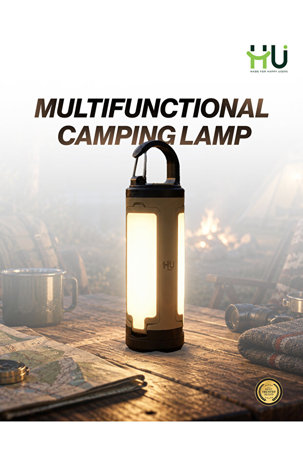 Portable LED Camping Lantern (Type-C Rechargeable)