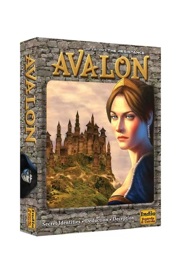 AVALLON New Board game Indie Boards and Cards Avalon Coup Full English Family party Interactive Str