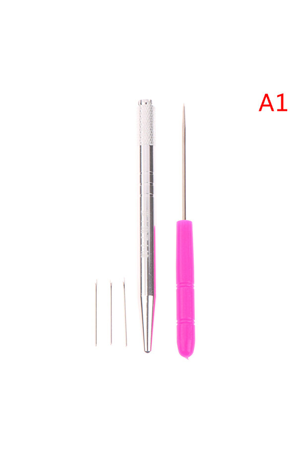 A1 1set Doll Hair Reroot Needle Kit Repaint Baby Head Reborn Rooting Tools Wig Making Supplies Acces