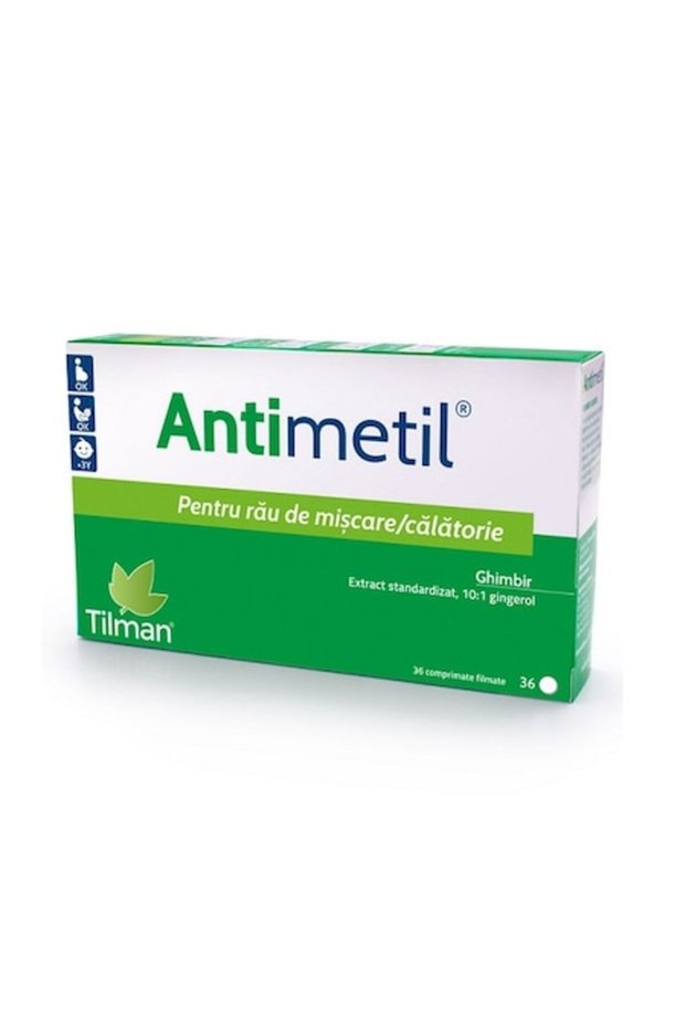 Antimetil, 30 comprimate, Tilman