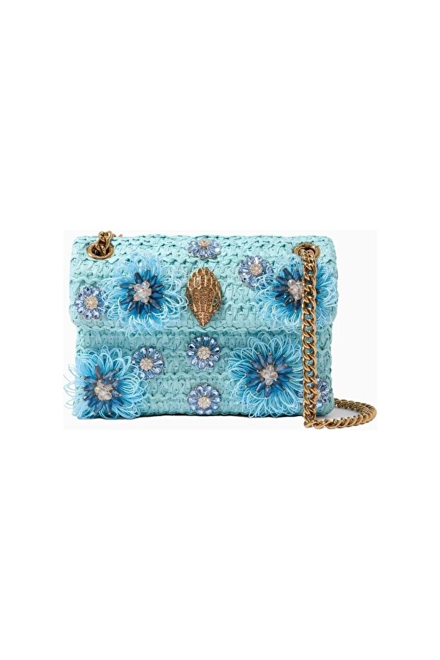 Kensington Raffia Effect Mini Chain Strap Pack Women's Crossbody Bag