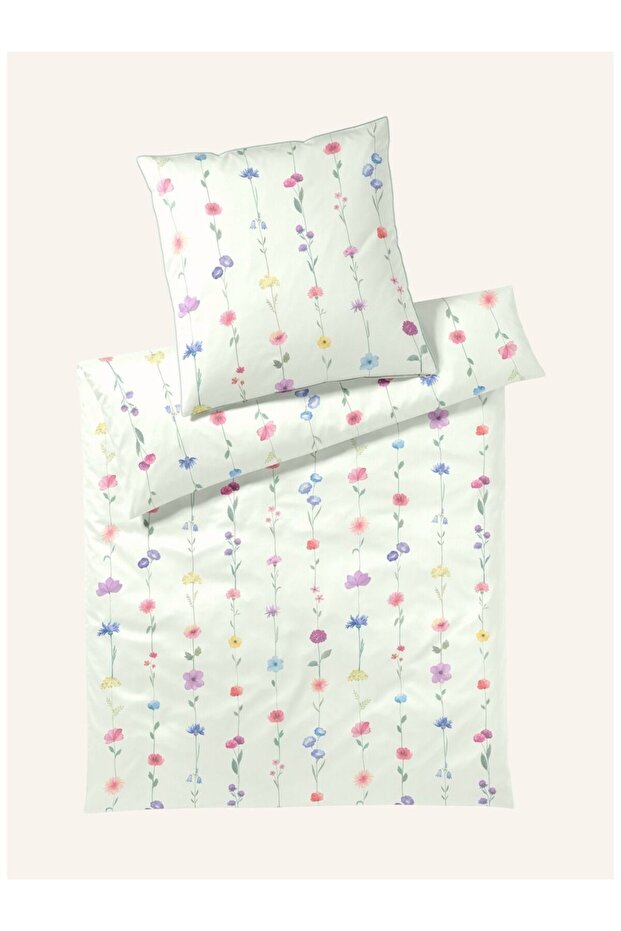 Flower Show Mako Jersey Duvet Cover Cotton & Bamboo Blend