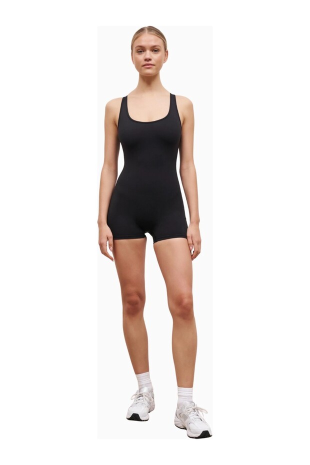 Base Sculpting Short Unitard Shaping Athletic Women's Jumpsuit