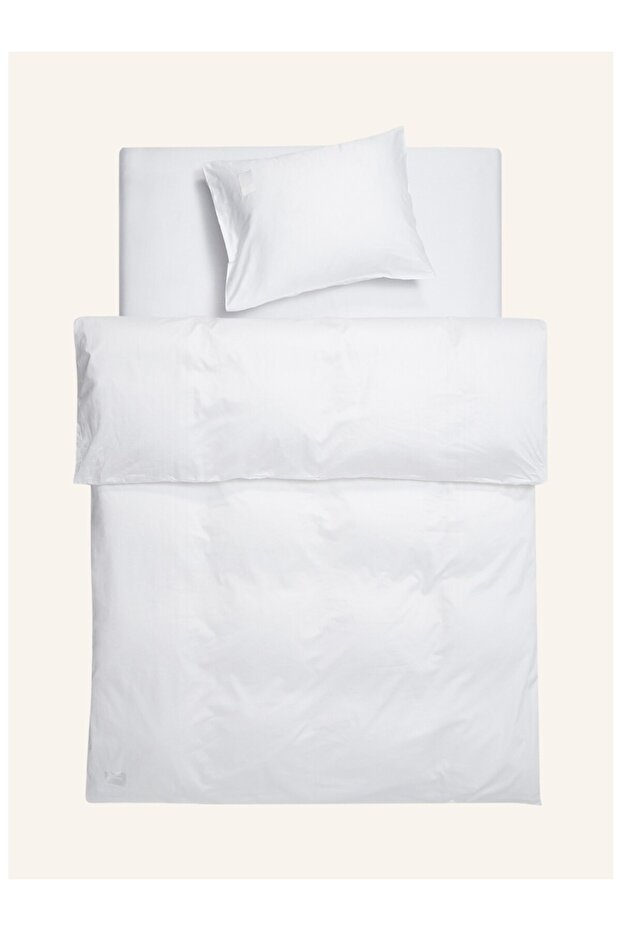 Pure Mako Satin Duvet Cover 100% Supima Cotton Hotel with Closure
