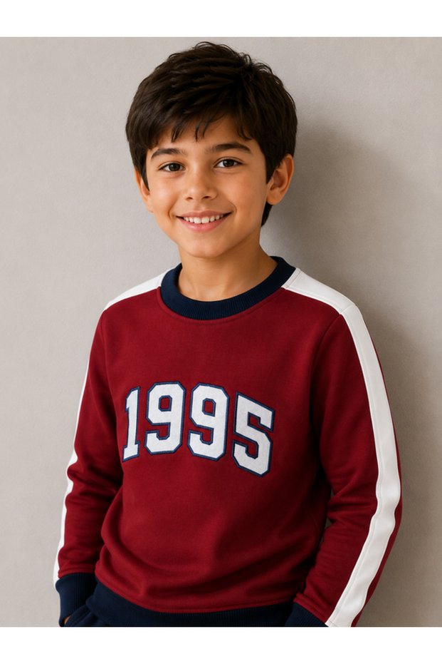 Boys’ Cut & Sew Graphic Pullover