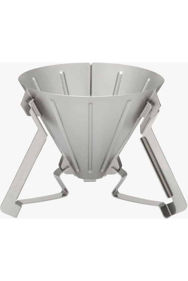 Field Barista Coffee Dripper: Stainless Steel Pour over Coffee Apparatus 12.5×10.5 cm